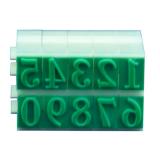 亚信S-1 17*8mm数字组合号码印章（1排）
