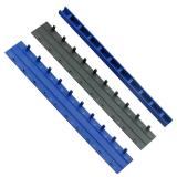 巨欣10mm 10孔10条装塑料装订夹条（1捆）